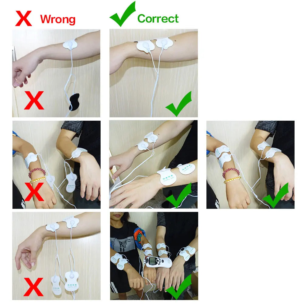 EMS Tens Machine Physiotherapy Electric Tens Unit Relaxation Belly Body Massager Health Care Muscle Stimulator Electrostimulator