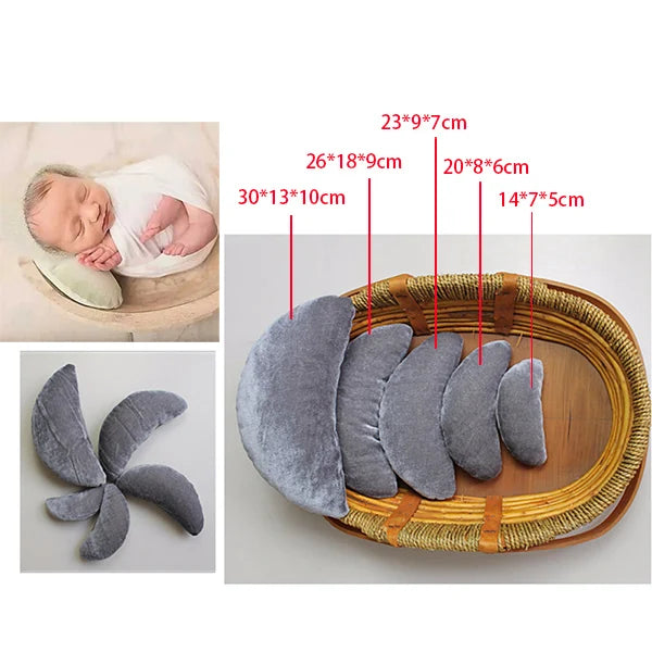 Newborn Photography Props Pillows Basket Filler Photo Shooting Accessories Studio Posing Aid For Baby 29 Models Fotografia Gifts