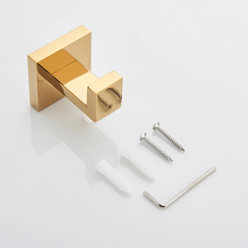 Bathroom Accessories Set Matte Black Wall Shelf Toilet Roll Paper Holder Robe Hook Hanger Towel Rail Bar Rack Ring Bath Hardware