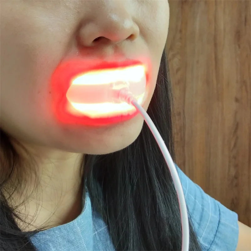 Portable LED Oral Pain Relief Device - Fast Gum Sensitivity Treatment & Toothache Therapy, Canker Sore Healing Light