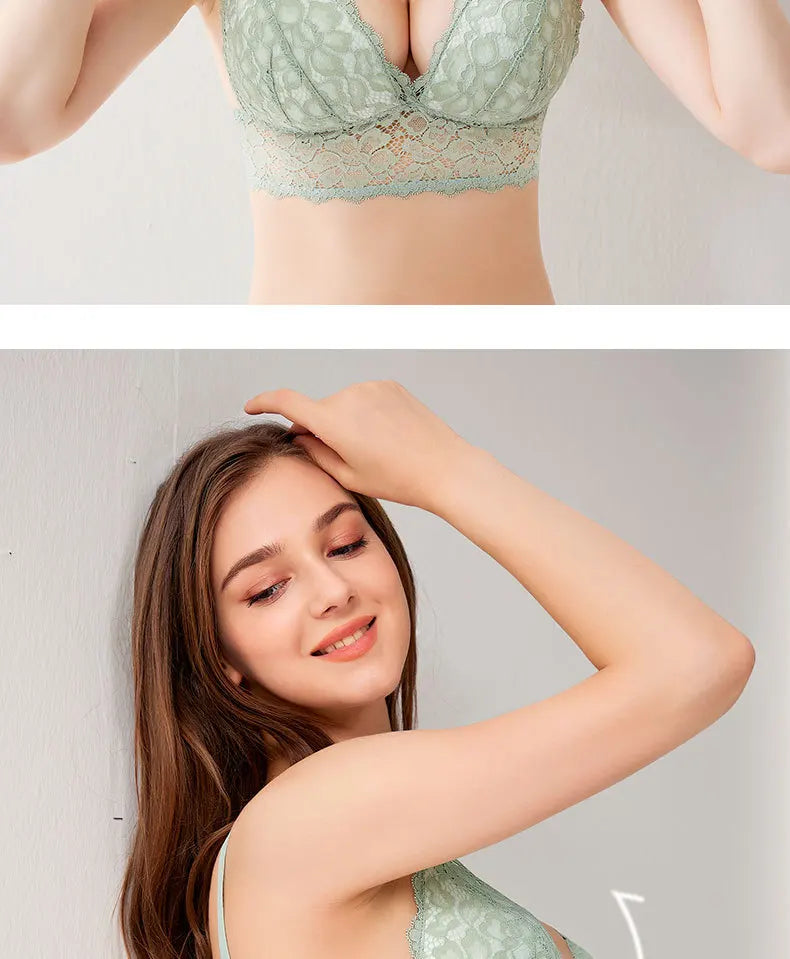 Underwear for pregnant women postpartum breast-feeding bra  lace bra big size nursing bra maternity