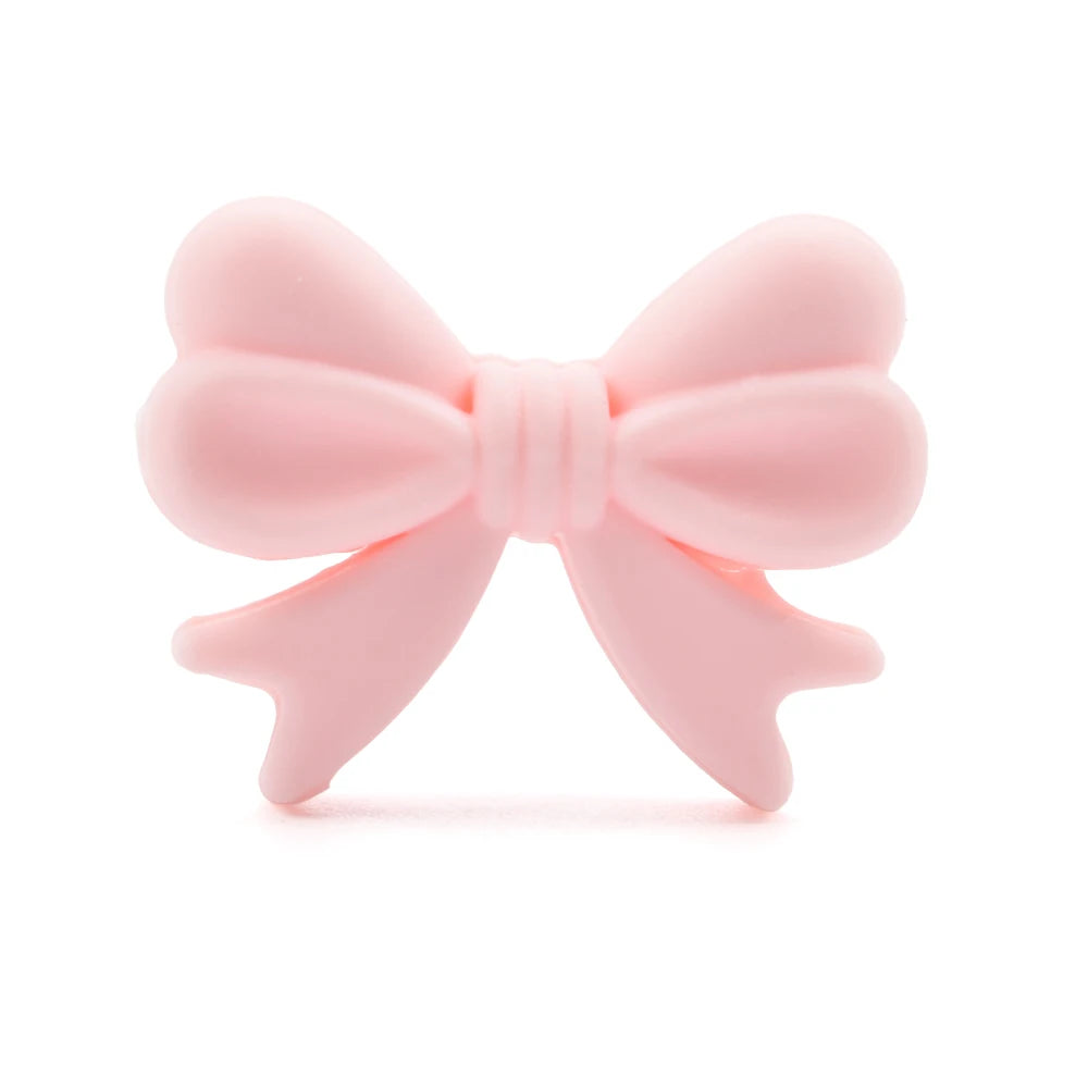 LOFCA 10pcs/lot Silicone Crown Beads BPA Free Silicon Teething Beads Baby Chew Teething Necklace DIY Pacifier Clips Accessory