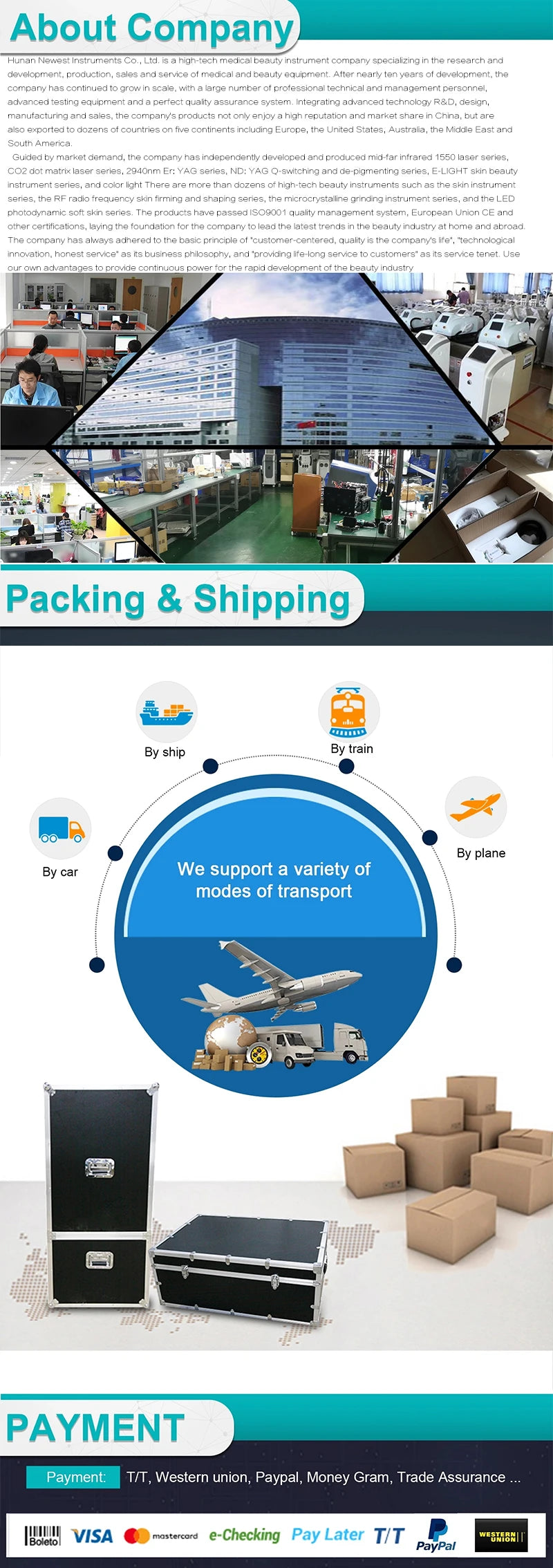 Portable 360 magneto-optical IPL painless hair removal machine