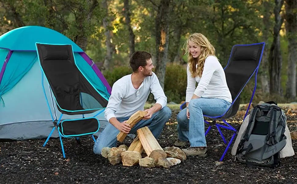 Outdoor Portable Camping Chair Oxford Cloth Folding Lengthen Camping Seat for Fishing BBQ Festival Picnic Beach Ultralight Chair