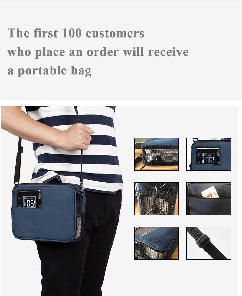 Mini Portable Insulin Refrigerator Mini-Fridge Cooler For Insulin Serum Interferon Capsules Battery 7800mAh Capacity 260 ML