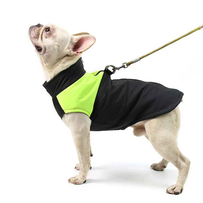 Winter Warm Waterproof Dog Jacket for Small Medium Large Dogs Clothes Chihuahua Vest Labrador French Bulldog Costume Pet Apparel