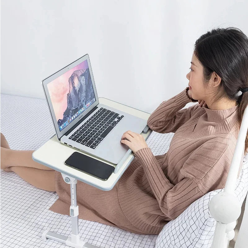 Multi-functional Laptop Desk Portable Adjustable Laptop Stand Study Table Foldable Bed Desk for Bed Sofa Tea Serving Table Stand