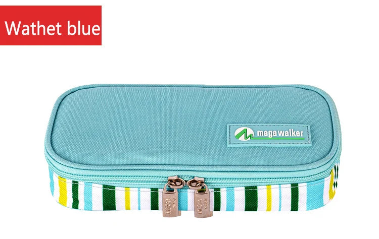 MegaWalke Insulin Cooler Bag Portable Insulated Diabetic Insulin Travel Case Cooler Box Bolsa Termica  Aluminum Foil ice bag