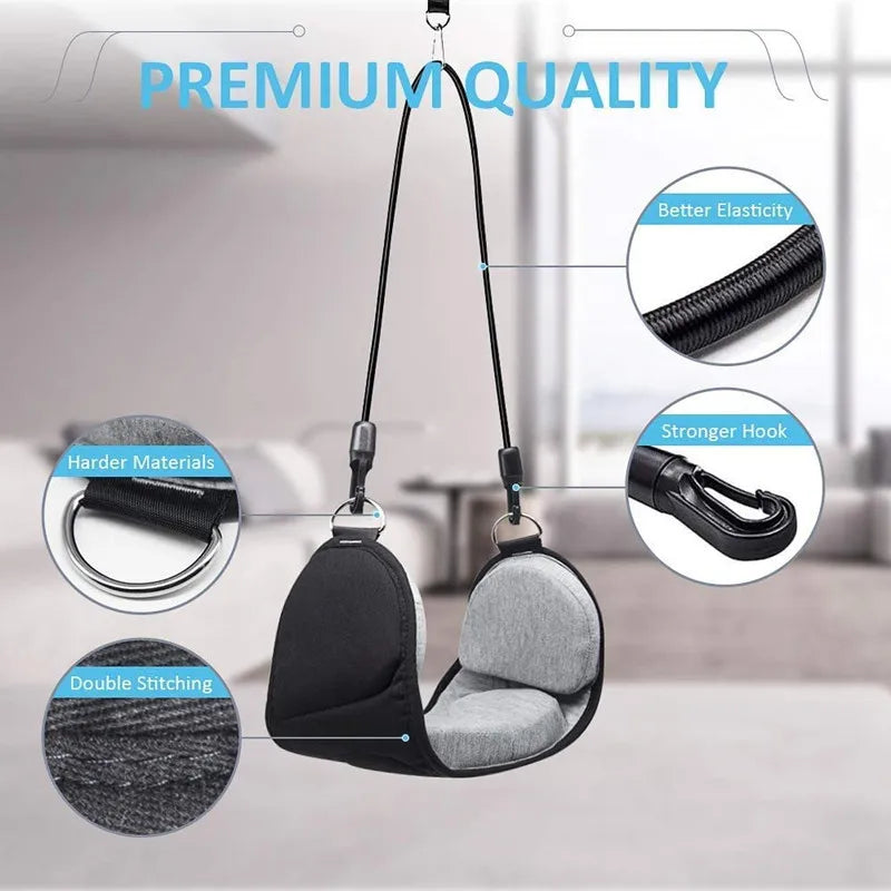 Hammock with stand for Neck Traction Massager Hamac cervicales to Reduce Neck Pain Relief Relaxation with Free Eye Mask