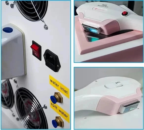 Portable 360 magneto-optical IPL painless hair removal machine
