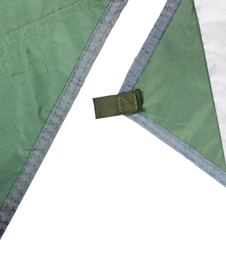 Portable Mosquito Net Nylon Camping Hammock with Waterproof Rain Fly Canopy Tarp  for Outdoor Hanging Bed Sleeping