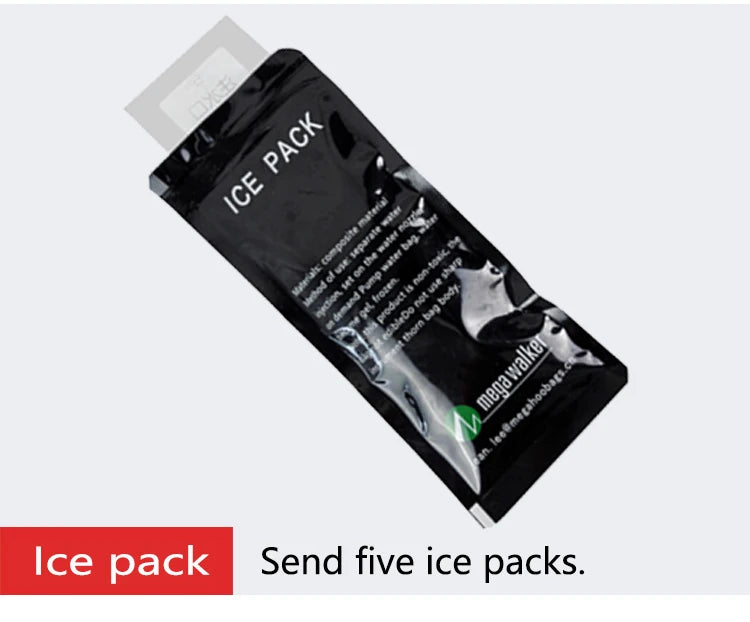 MegaWalke Insulin Cooler Bag Portable Insulated Diabetic Insulin Travel Case Cooler Box Bolsa Termica  Aluminum Foil ice bag