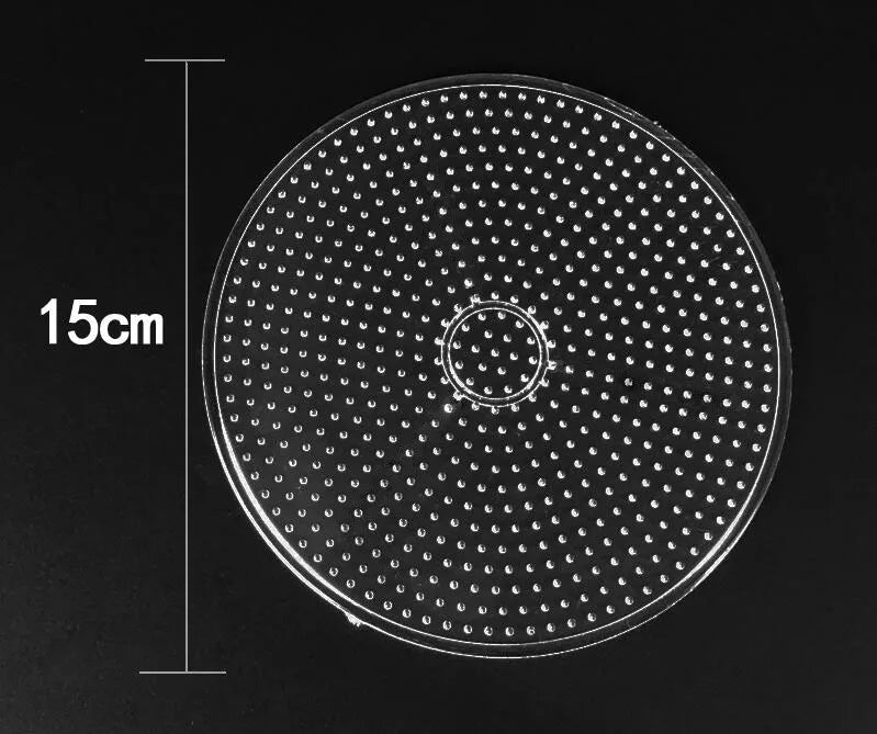 5mm Hama Beads Pegboard template Toy DIY perler tool PUPUKOU Beads Educational Tangram Jigsaw Puzzle Iron beads