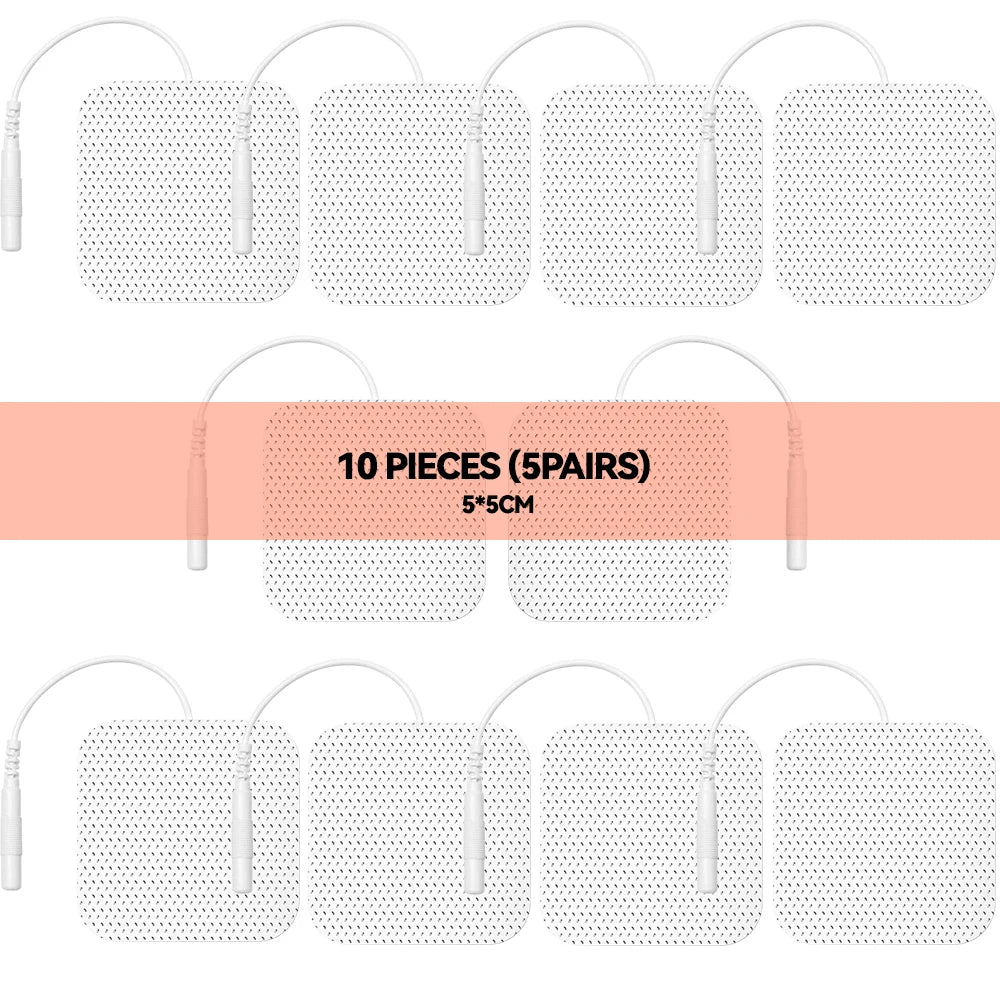 Physiotherapy Tens Machine Replacement Gel Electrode Pads Muscle Stimulator Acupuncture Pad Massager Patch Slimming Relaxation