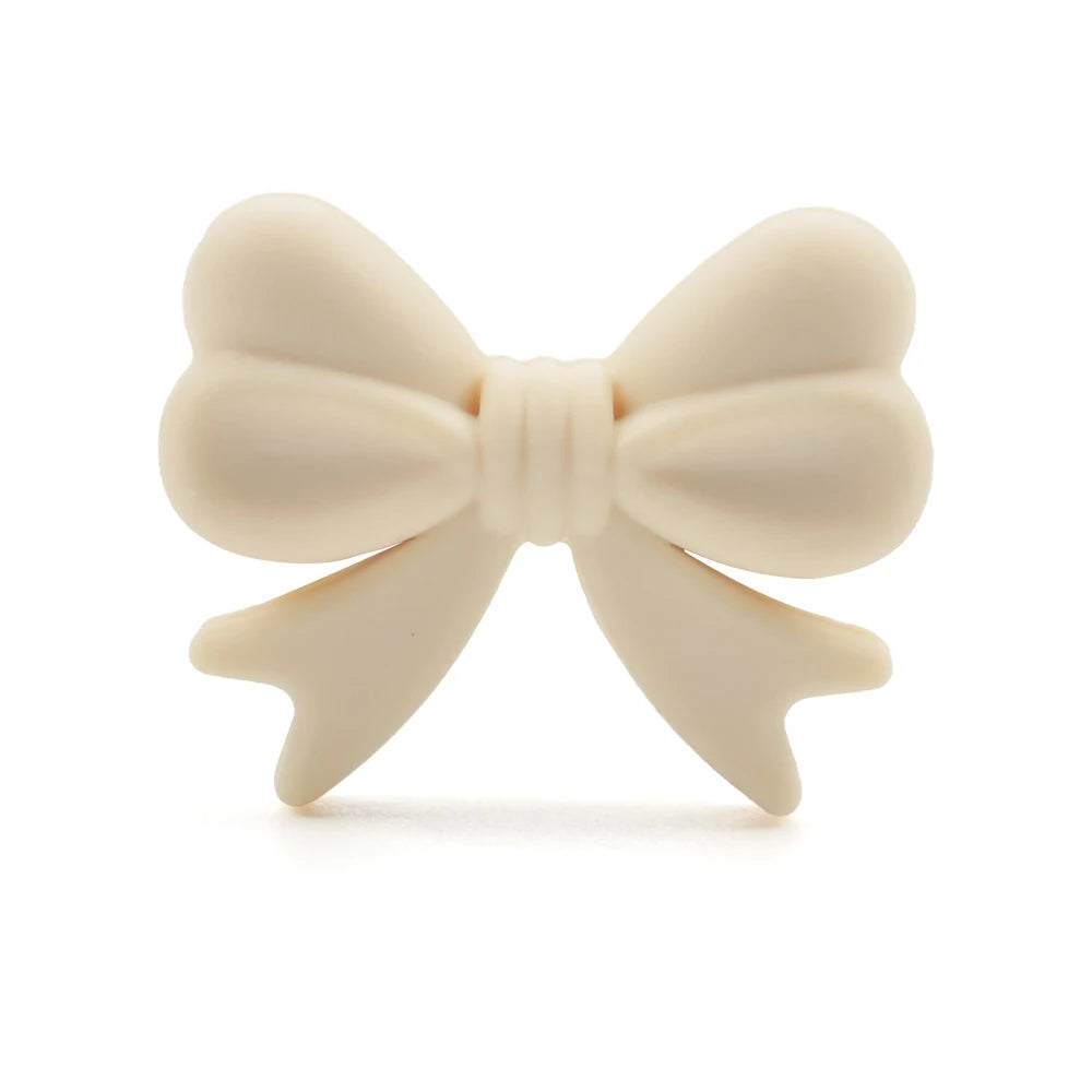 LOFCA 10pcs/lot Silicone Crown Beads BPA Free Silicon Teething Beads Baby Chew Teething Necklace DIY Pacifier Clips Accessory