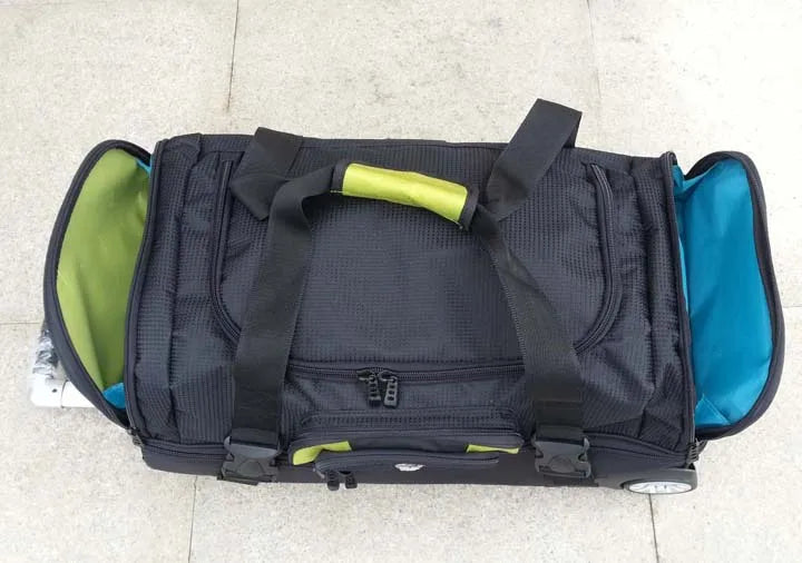 Kmikli 27/32 inch large capacity Rolling Luggage Bag Travel Suitcase On Wheels Men Women Shoulder Trolley Sports Backpack