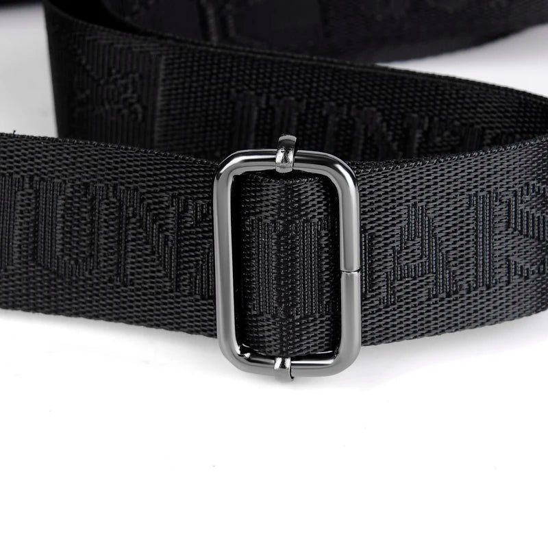 Men's Chest Pack Crossbody Bag Luxury Design Durable PU Leather Handbag Chest Bag Vintage Leisure Men's Handbag Shoulder Bag