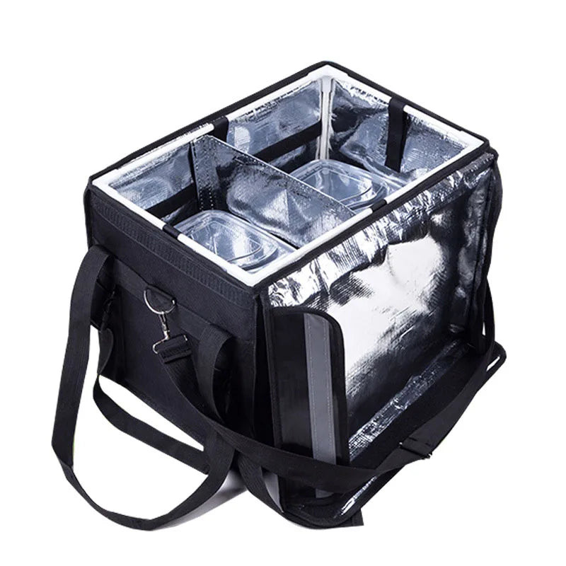 30L Extra Large Cooler Bag Car Ice Pack Insulated Thermal Lunch Pizza Bag Fresh Food delivery Container Refrigerator Bag