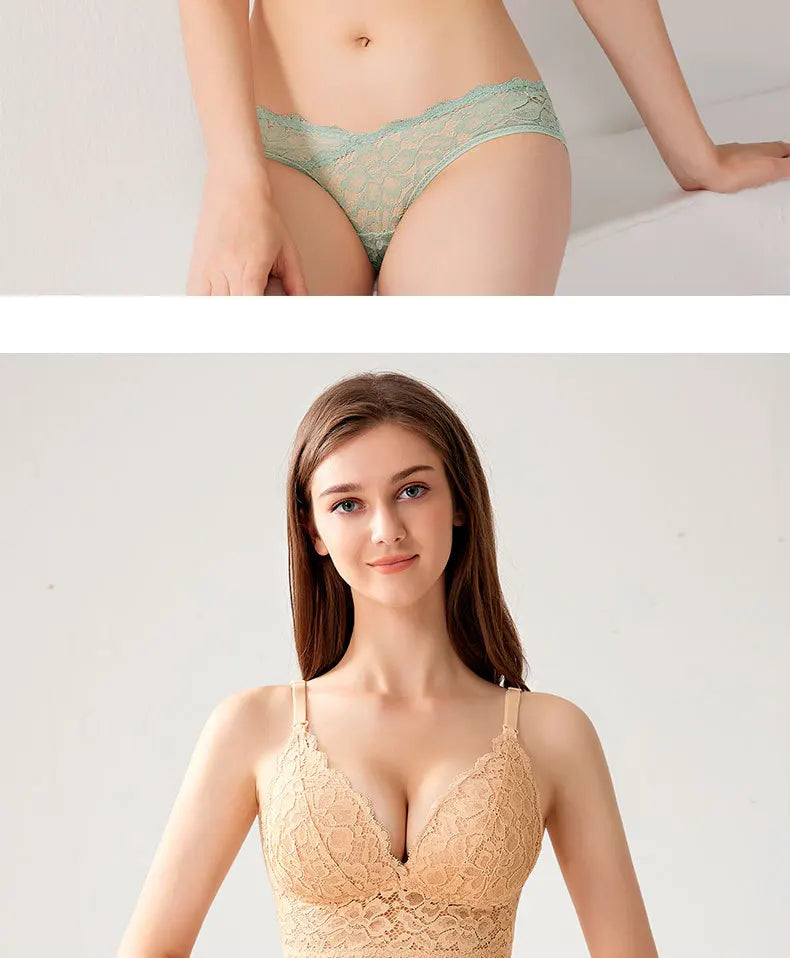 Underwear for pregnant women postpartum breast-feeding bra  lace bra big size nursing bra maternity