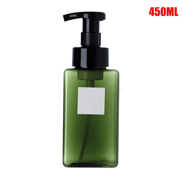 Soap Despenser Portable Foam Pumps Bottle 250/450/650ml Manually Press Soap Foaming Mousses Liquid Dispensers Bathroom Bottling