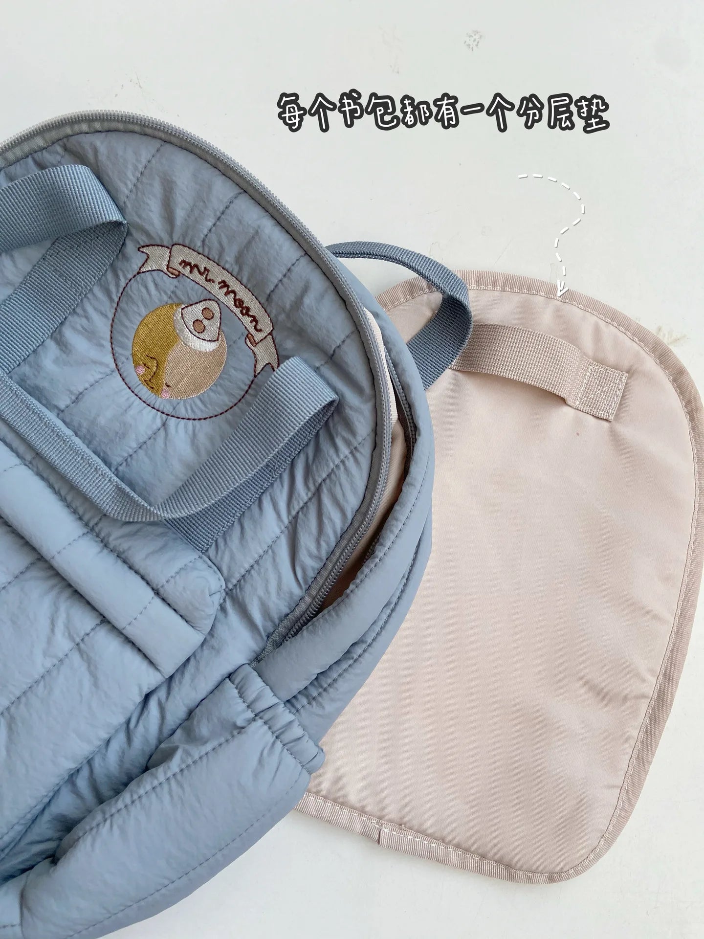 KS Baby Backpack Kids Schoolbag Kindergarten Bags Brand Cherry Lemon Children's Boys Girls Mom Traveling Storage Bag Wholesale