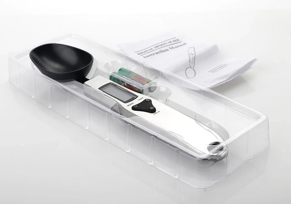 stainless steel LCD Digital Scale Measuring Spoon Gram Electronic Spoon Weight Volumn for Food powder cooking baking drop