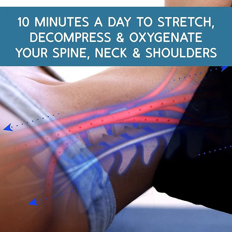 Hammock with stand for Neck Traction Massager Hamac cervicales to Reduce Neck Pain Relief Relaxation with Free Eye Mask