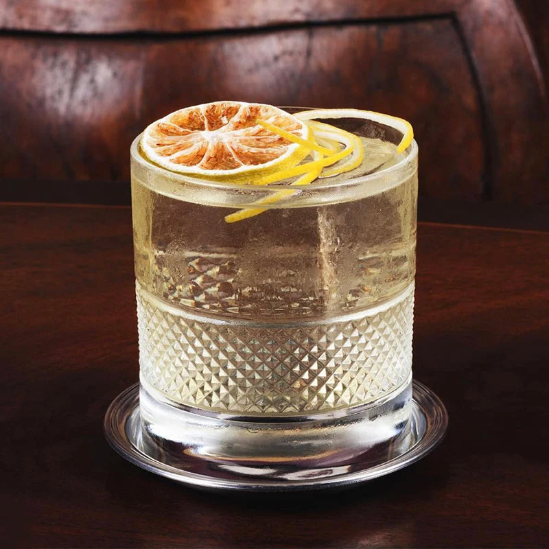 Whiskey Glass, Old Fashioned Rocks Glasses Tumblers, Glassware for Cocktail Scotch, Bourbon, Gin, Voldka, Brandy