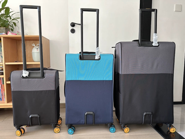 COLENARA Suitcase on Wheels 20"24"28 Inch Expandable Large Capacity Trolley Case Oxford Cloth Boarding Box Women's Men's Luggage