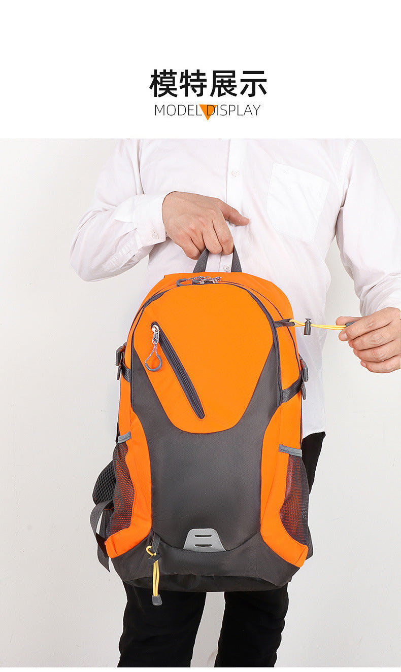 Classic 40L Outdoor Backpack Men Women High Quality Waterproof Travel Backpack Bag for Men Causal Patchwork Sport Backpack Women