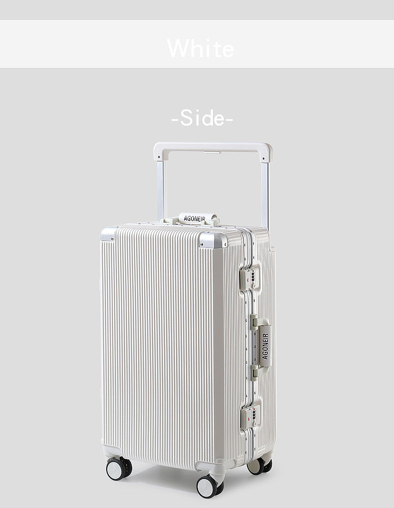 24 inch password box for male and female students 20 inch aluminum frame luggage 26 inch universal wheel wide pull rod travel