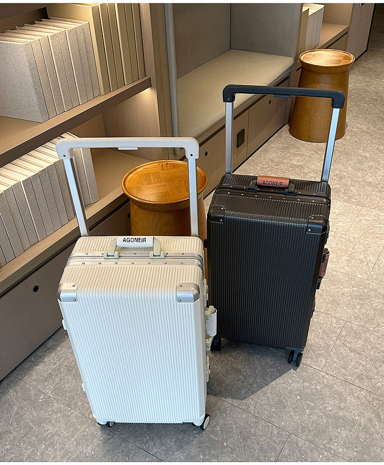 24 inch password box for male and female students 20 inch aluminum frame luggage 26 inch universal wheel wide pull rod travel