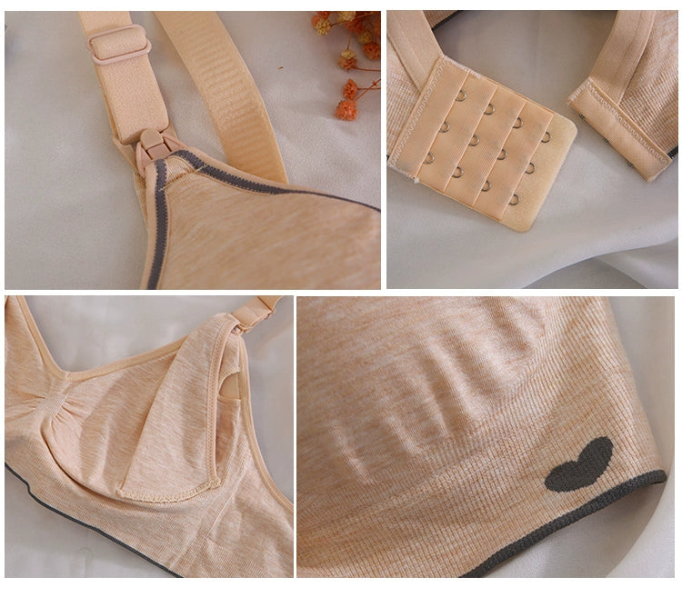 New breastfeeding bra pregnant women underwear maternity nursing bra