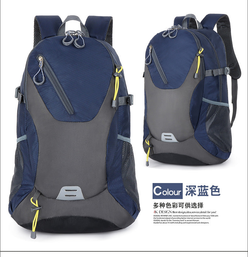 Classic 40L Outdoor Backpack Men Women High Quality Waterproof Travel Backpack Bag for Men Causal Patchwork Sport Backpack Women