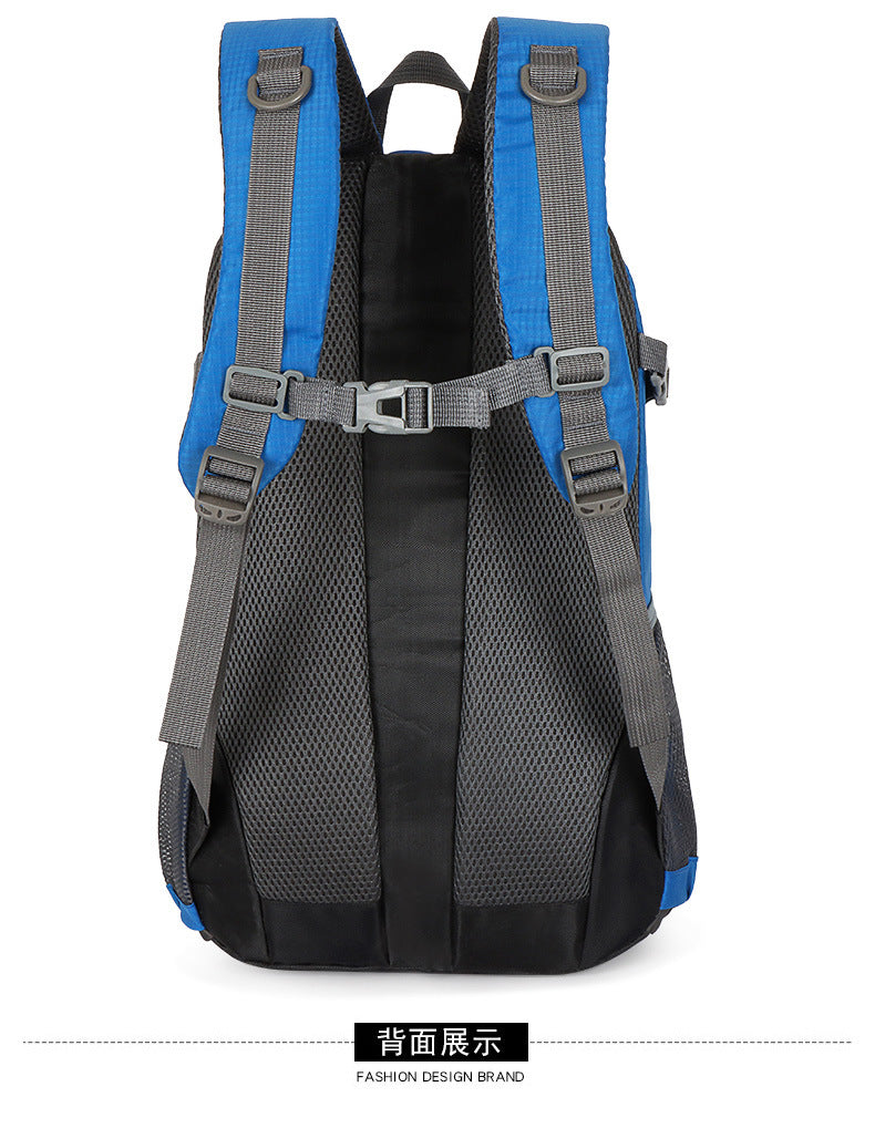 Classic 40L Outdoor Backpack Men Women High Quality Waterproof Travel Backpack Bag for Men Causal Patchwork Sport Backpack Women