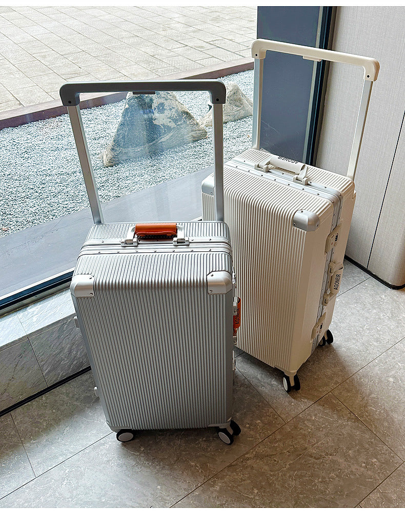 24 inch password box for male and female students 20 inch aluminum frame luggage 26 inch universal wheel wide pull rod travel