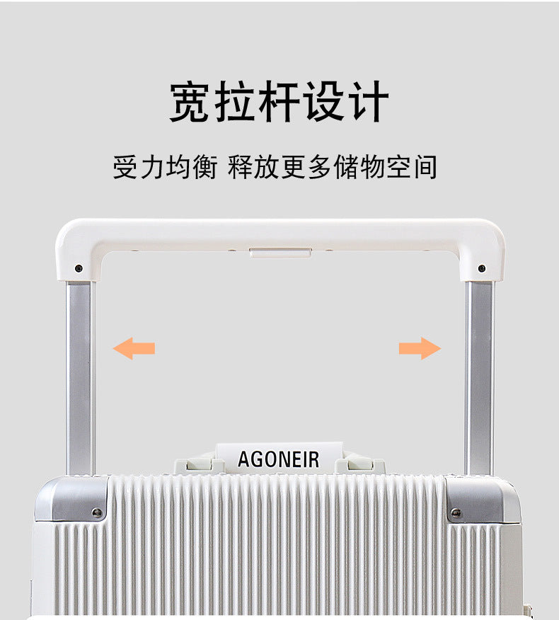 24 inch password box for male and female students 20 inch aluminum frame luggage 26 inch universal wheel wide pull rod travel