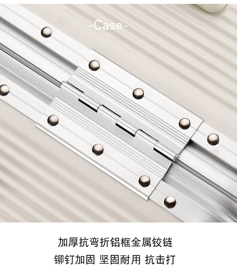 24 inch password box for male and female students 20 inch aluminum frame luggage 26 inch universal wheel wide pull rod travel