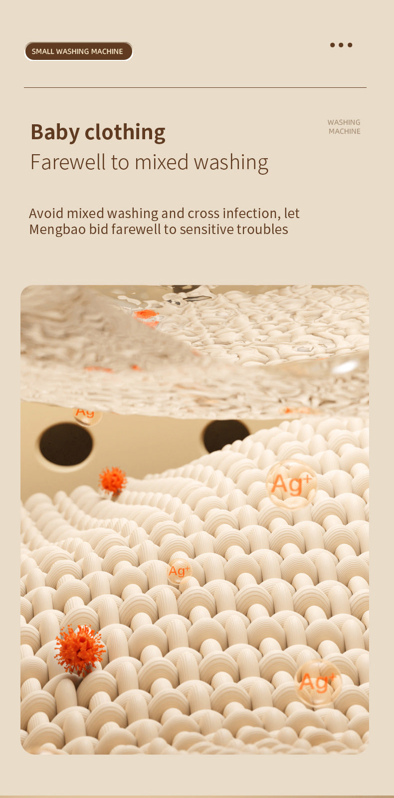 Folding Portable Washing Machine Big Capacity with Clothes Spin Dryer Bucket Travel Socks Underwear Panties Washing Machine