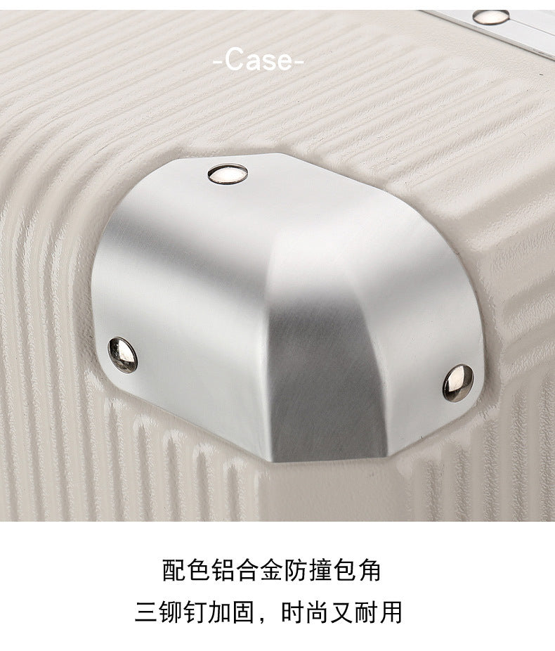 24 inch password box for male and female students 20 inch aluminum frame luggage 26 inch universal wheel wide pull rod travel