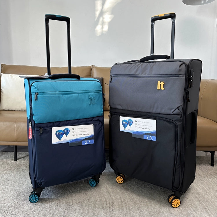 COLENARA Suitcase on Wheels 20"24"28 Inch Expandable Large Capacity Trolley Case Oxford Cloth Boarding Box Women's Men's Luggage