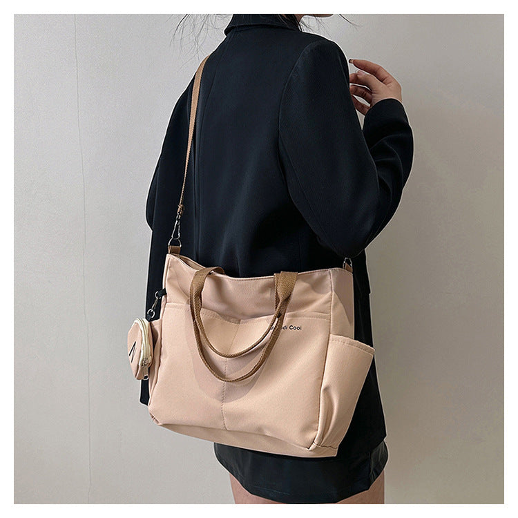 Waterproofed Women's Handbag Shoulder Crossbody Bags Oxford Tote Bag for Student Ladies Female Handbag Bolsa Bolsas Para Mujeres