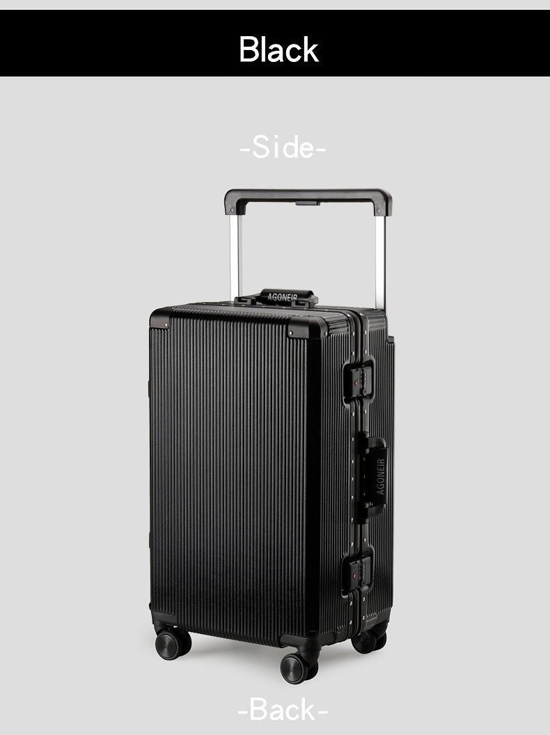 24 inch password box for male and female students 20 inch aluminum frame luggage 26 inch universal wheel wide pull rod travel