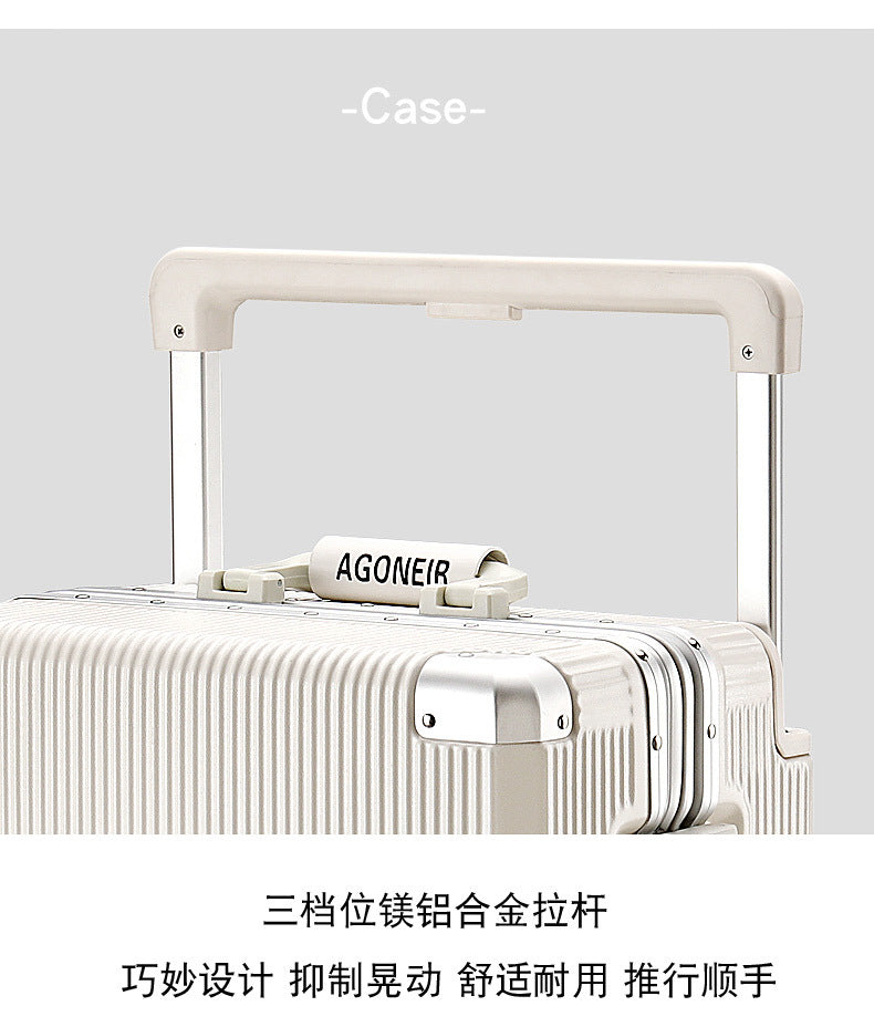 24 inch password box for male and female students 20 inch aluminum frame luggage 26 inch universal wheel wide pull rod travel