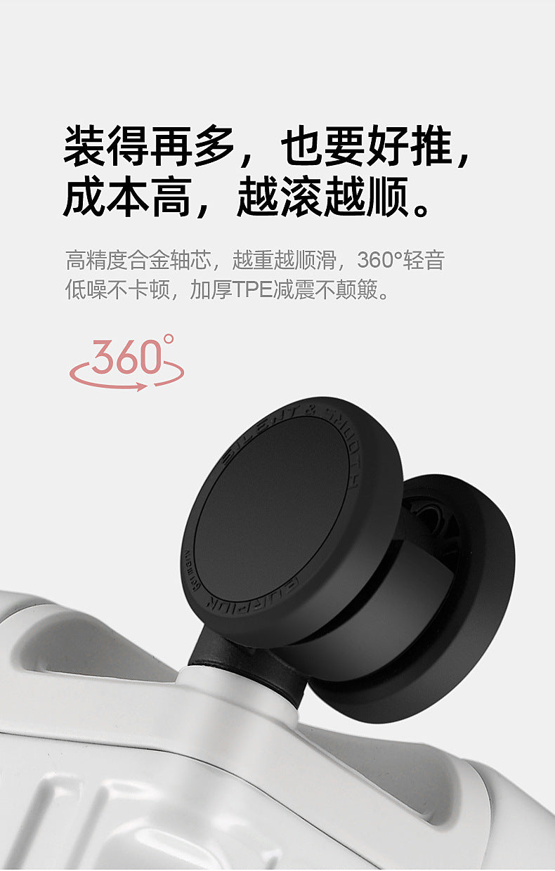 COLENARA High Quality Suitcase Aluminum Frame Large Capacity Trolley Case Cart Travel Bag 24"26"28"30 Inch Rolling Luggage