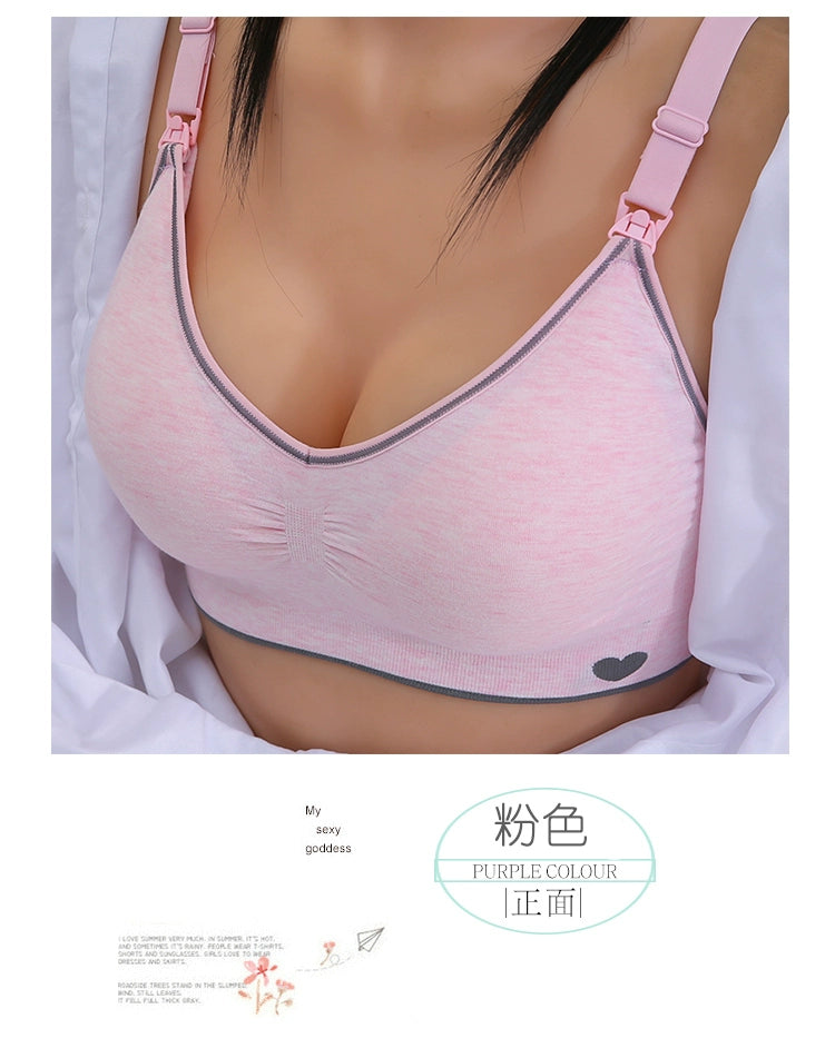 New breastfeeding bra pregnant women underwear maternity nursing bra