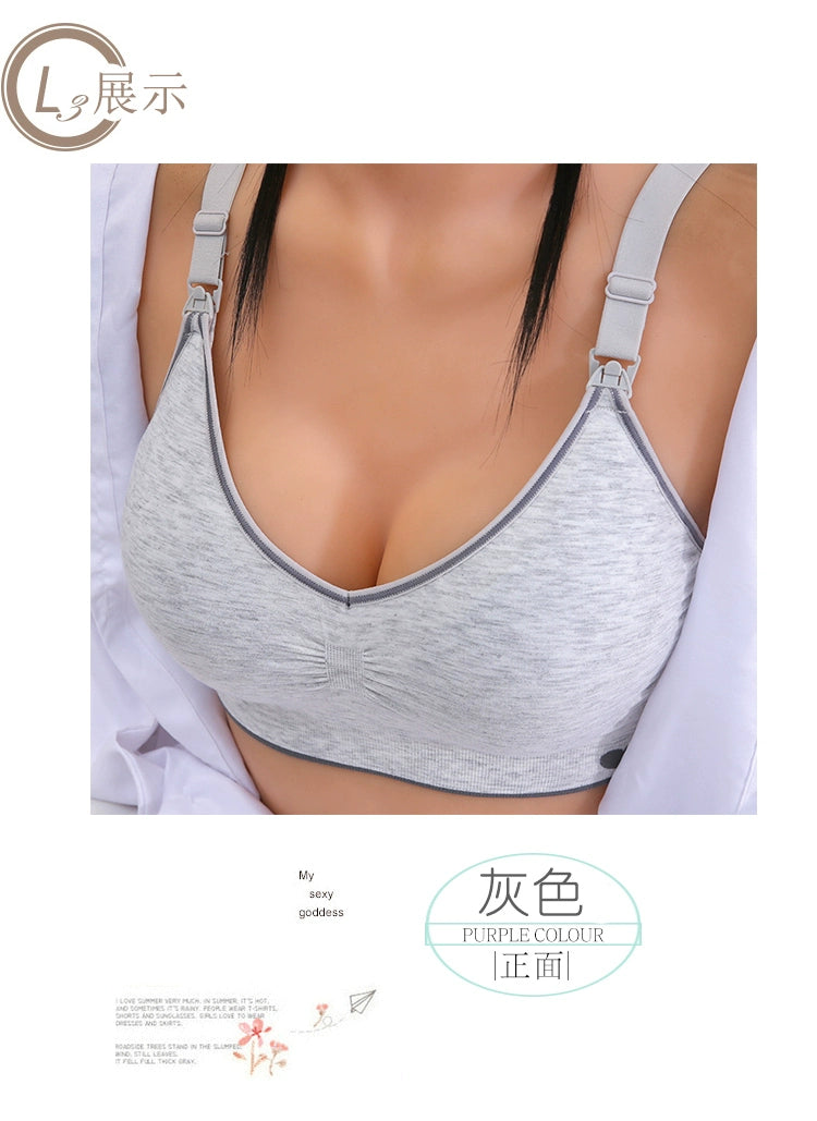 New breastfeeding bra pregnant women underwear maternity nursing bra