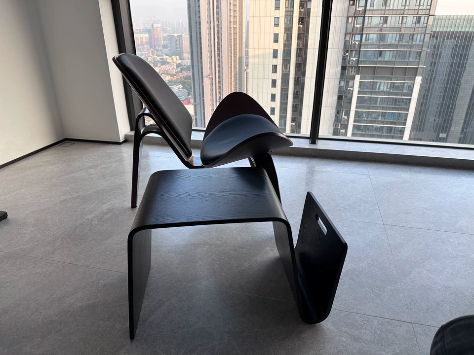 Minimalist Nordic Coffee Table Chic Solid Wood Centerpiece Ideal for Living Rooms and Balcony Corners Simple and Elegant