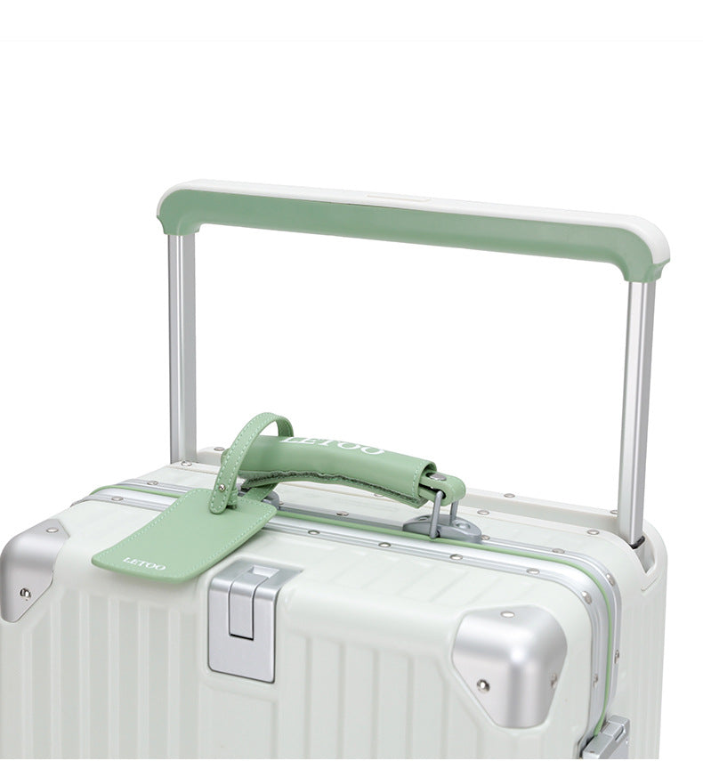 KLQDZMS Carry-on Travel Luggage 20"24"28 Inch Aluminum Frame Large Capacity Trolley Case PC Boarding Box Multi-function Suitcase