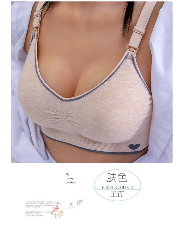 New breastfeeding bra pregnant women underwear maternity nursing bra
